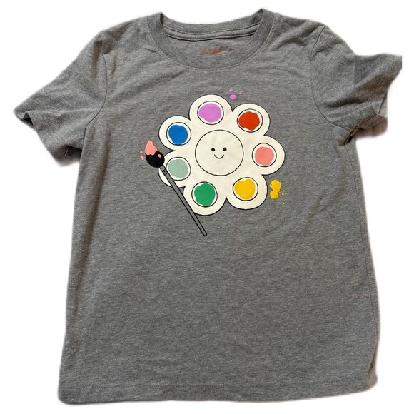NWOT 5t cat & Jack paint palette T-shirt - Picture 1 of 1